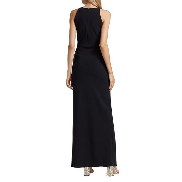Chiara Boni La Petite Robe Liwen Embellished-Trim Gown MSRP: $1090 Size: 8 - Picture 4 of 11